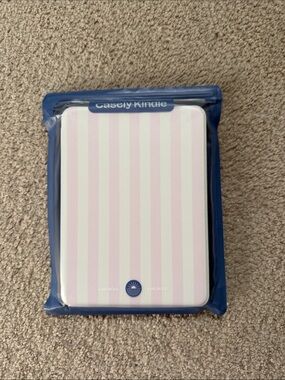 Casely Pink Stripes Sunday Best Kindle Case